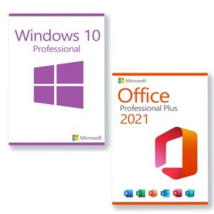 Microsoft Windows 10 Pro + Office 2021 Professional Plus Bundle – Ultimate Productivity Pack